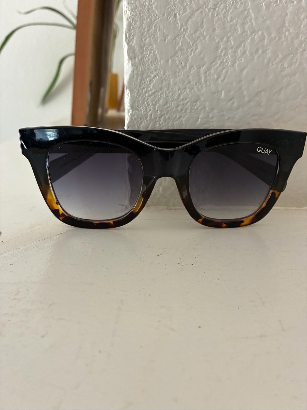 Quay Australia After Hours 125 Womens Tortoiseshell Cat Eye Sunglasses